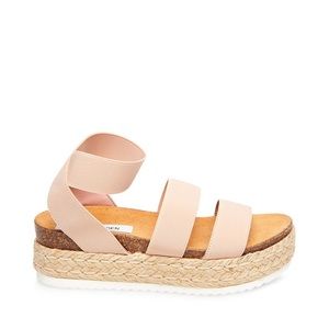 Kimmie Blush Steve Madden wedge Sandals